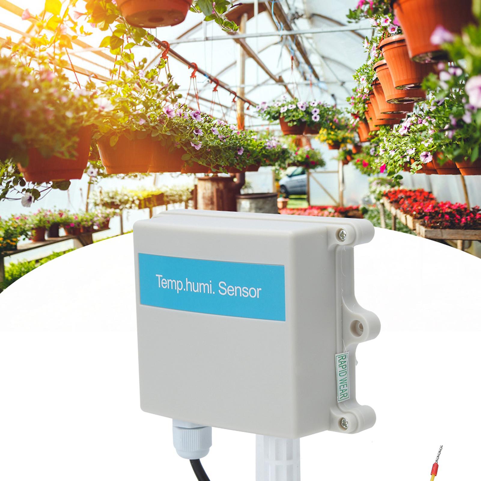 Wall Mounted Temperature And Humidity Transmitter Sensor Temperature Humidity Environment Test For Greenhouse