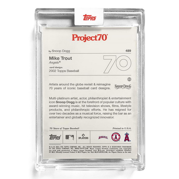 Topps TPS 21TP70 0489 C Topps Project70 Card 489  ...