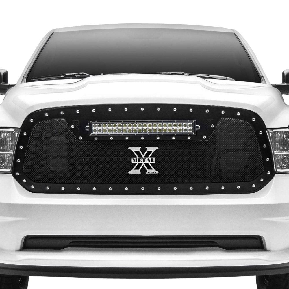 T-Rex 6314541 Torch Series Black  Main Grille w/LED Light Bar for 13-18 Ram 1500