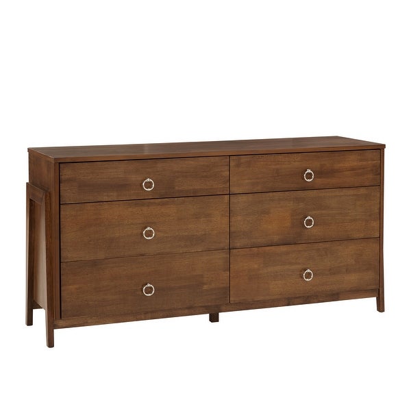 Barnnes Wood 6-Drawer Dresser by iNSPIRE Q Modern - - 28964964