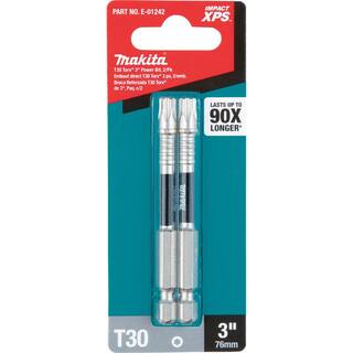 Makita IMPACT XPS T30 Torx 3 in. Power Bit (2-Pack) E-01242