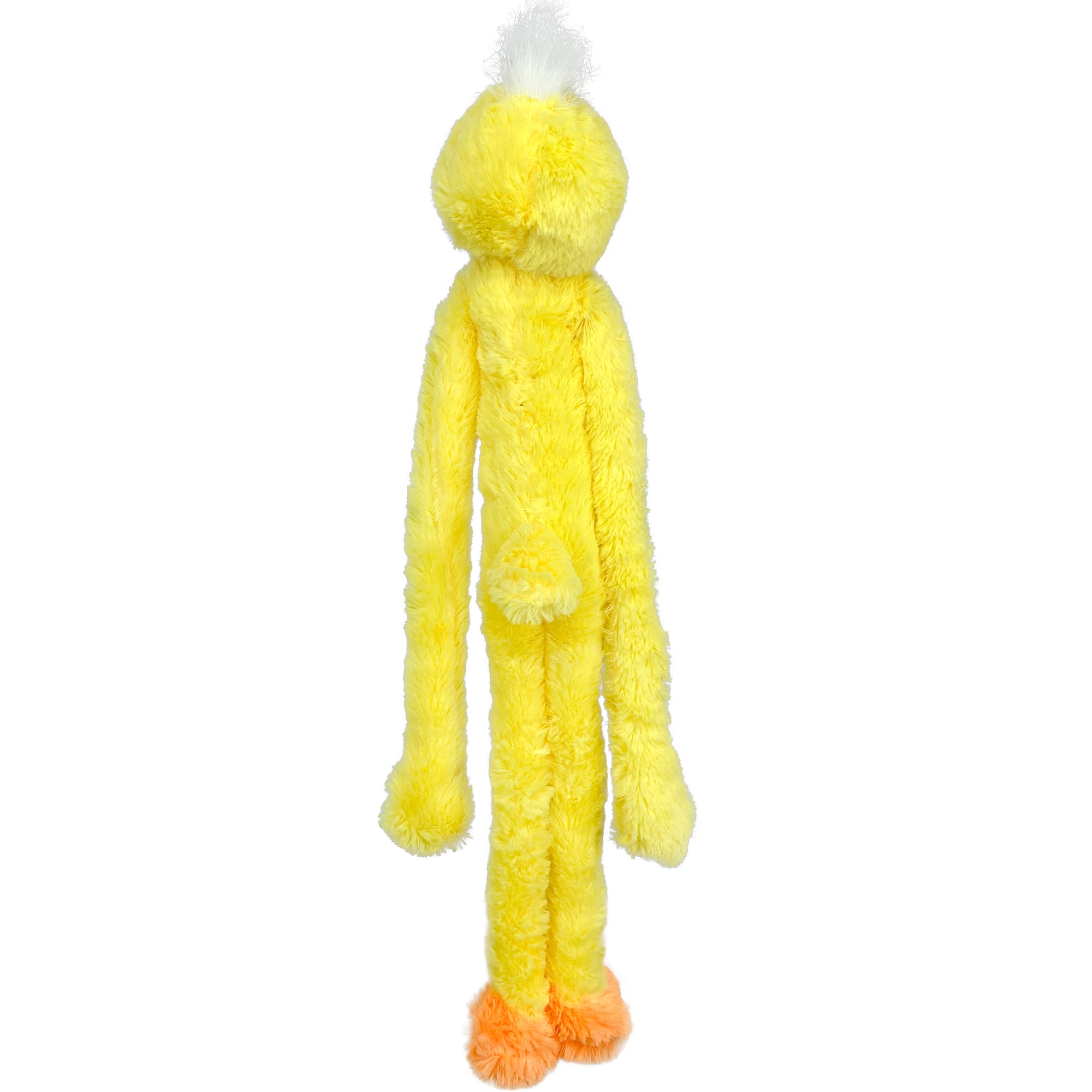 Multipet Jumbo Swinging Slevin Duck Plush Dog Toy， 3X-Large