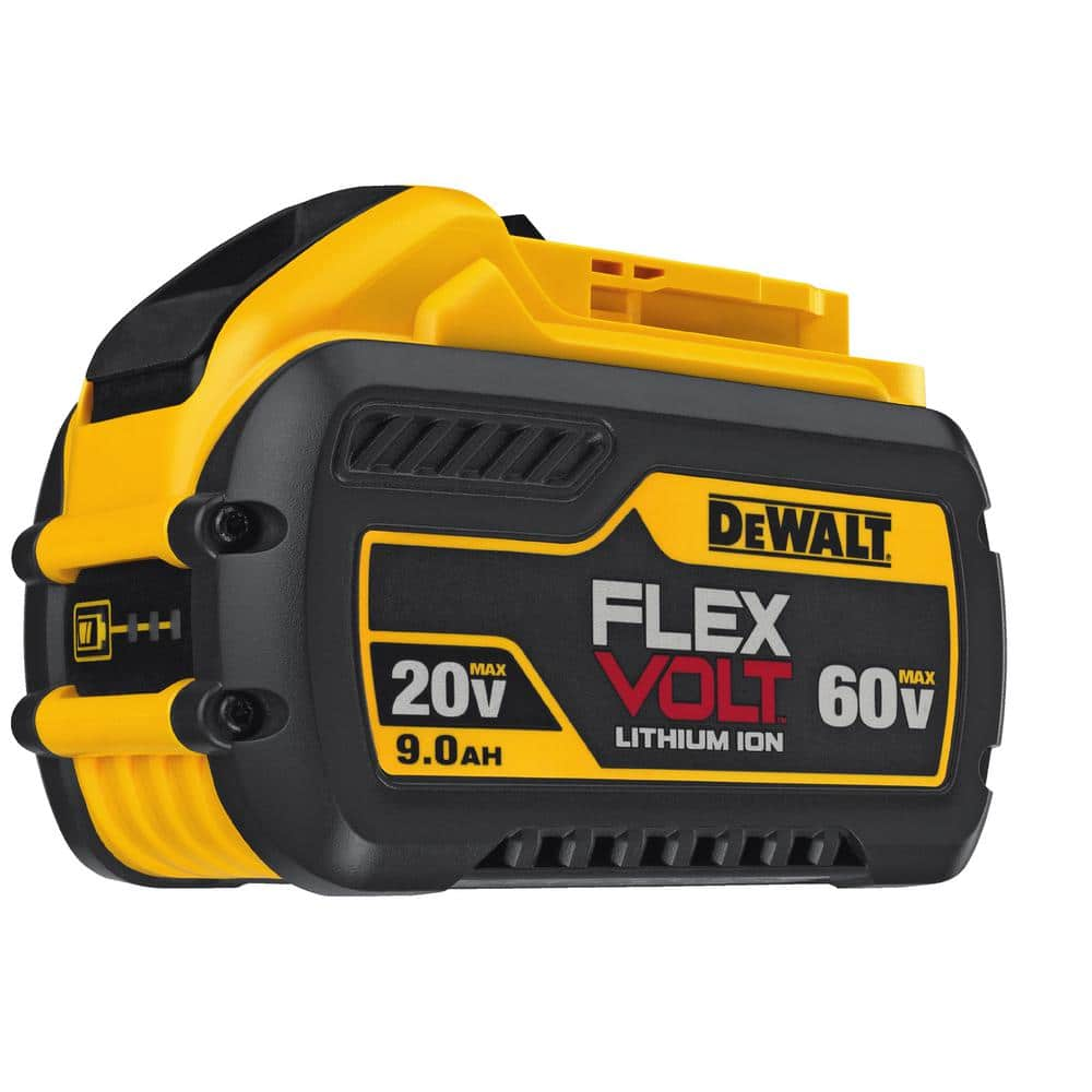 DEWALT FLEXVOLT 20V/60V MAX Lithium-Ion Battery Pack with 9.0Ah and 6.0Ah Battery Packs (2 Pack) DCB669-2