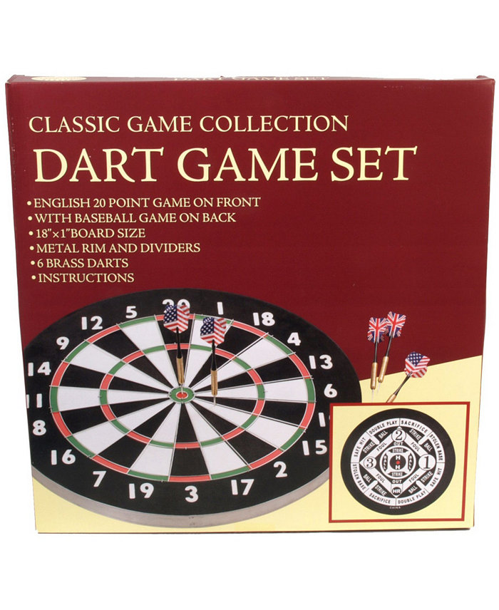 John N. Hansen Co. Classic Game Collection - Dart Game Set