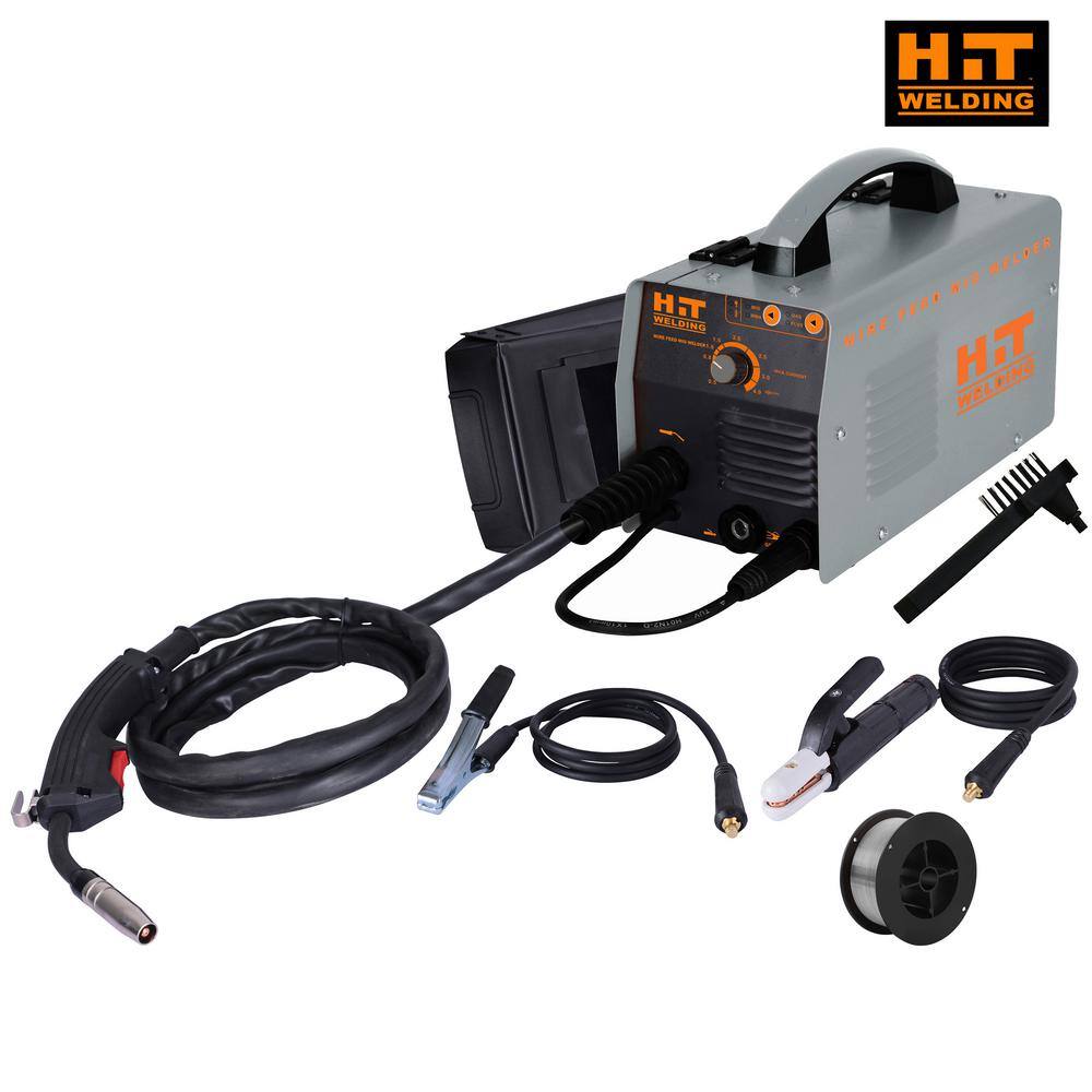 HIT Welding 80 Amp 120-Volt Electric Flux-Cored MIG Arc and TIG Multi-Process Welder Kit 805406