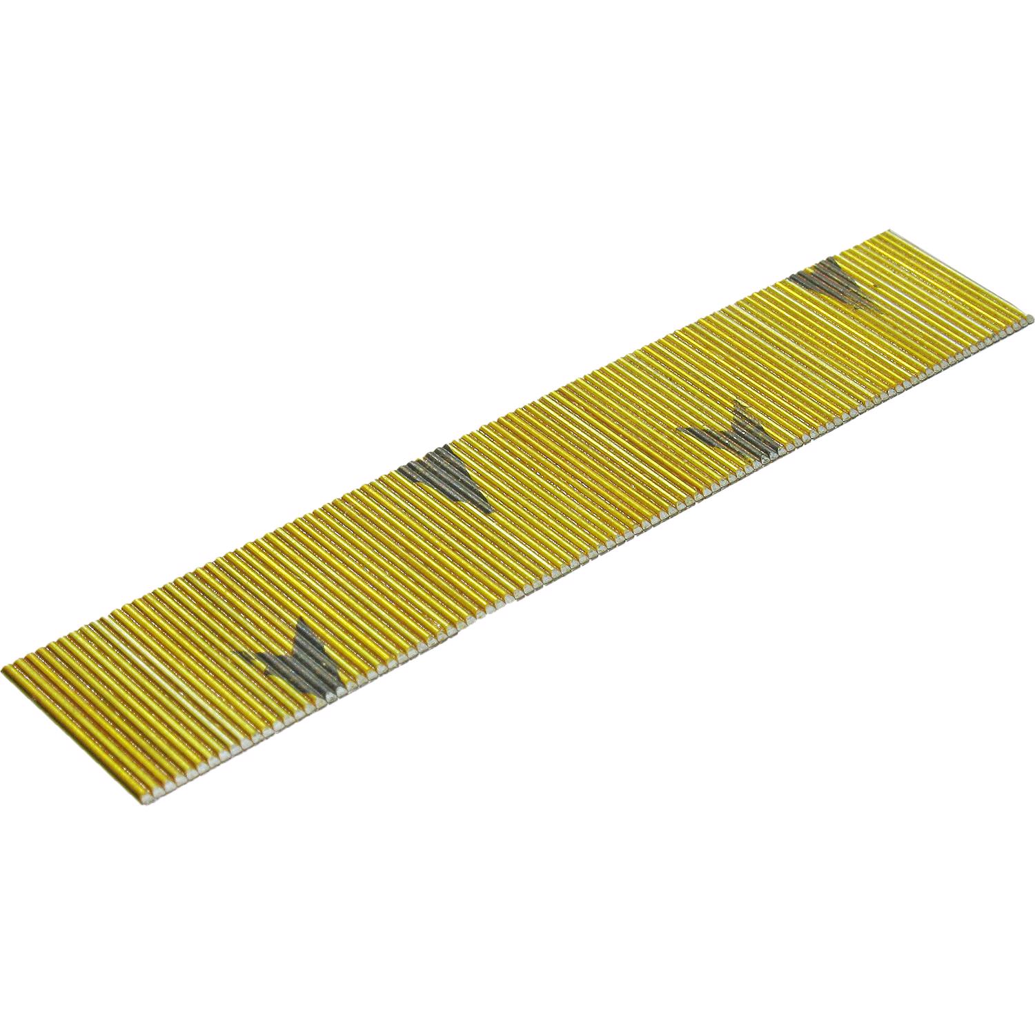 Grip-Rite 1 in. 23 Ga. Straight Strip Electro Galvanized Micro Pins 3000 pk