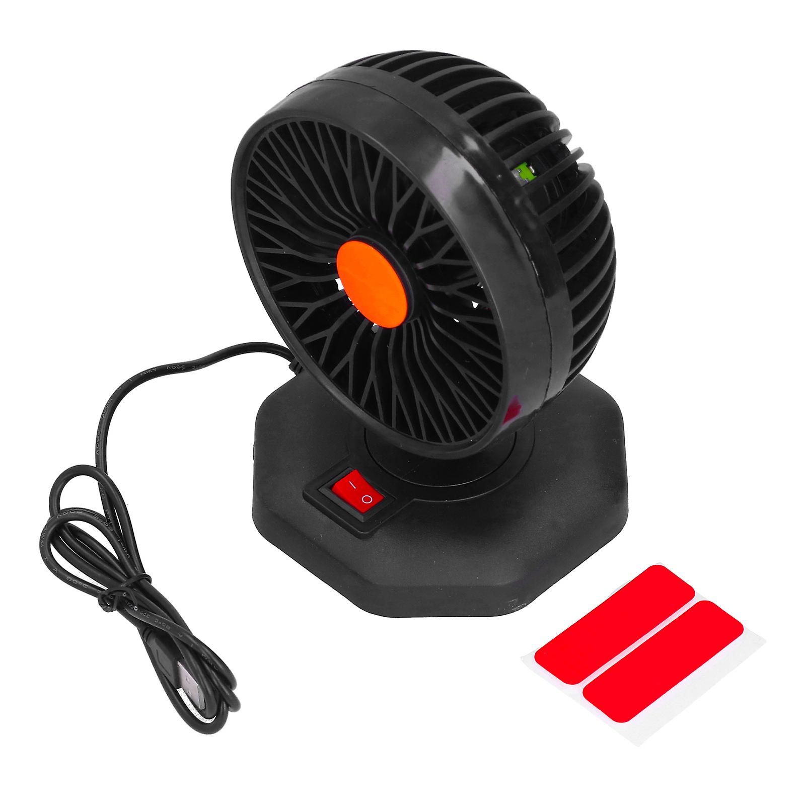 Usb Fan Round Single Head Mini 360 Degree Rotation Adjustable Electric Cooling Equipment