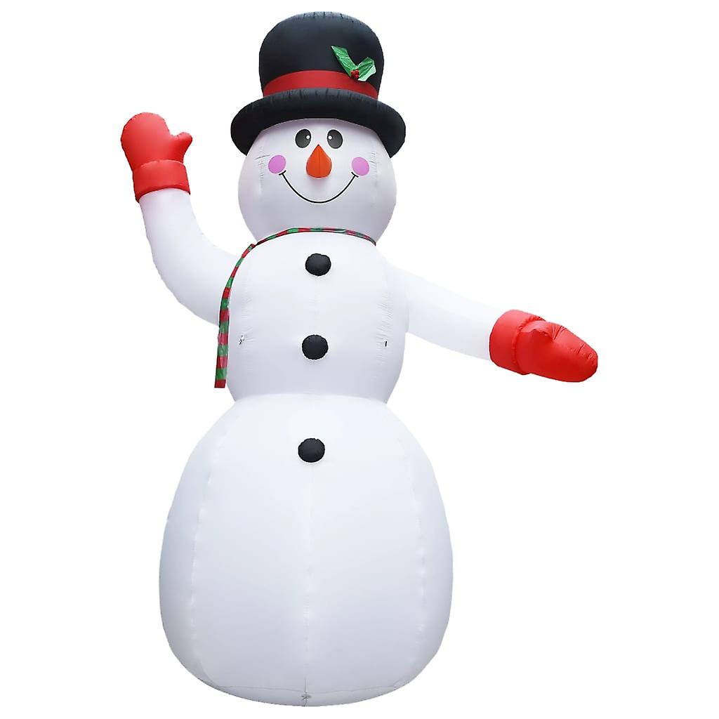 Vidaxl Christmas Inflatable Snowman With Led Ip44 236.2