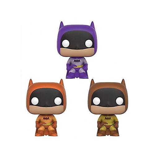 Batman Brown， Purple and Orange US Pocket Pop! 3 Pack