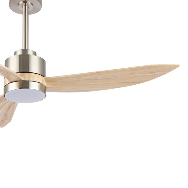 WINGBO 52-inch 3-Blades Indoor Celiing Fan with LED Light and Remote - N/A Shopping - The Best Deals on Ceiling Fans | 41137479