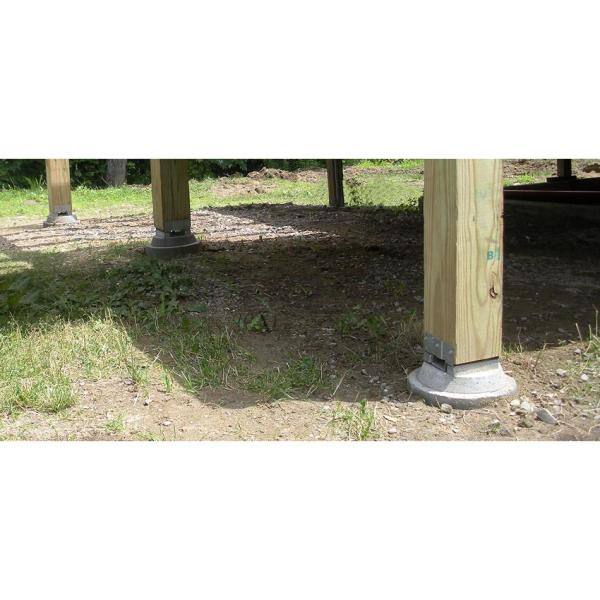 EZ Tube 2-Section 20 in. Stackable Concrete Pier Footing EZTUBE 2