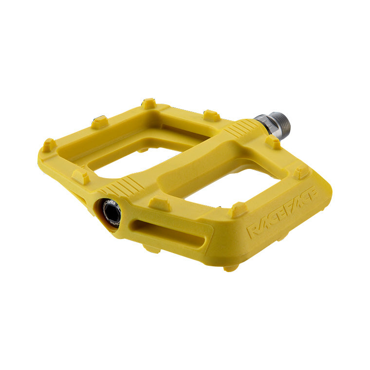 Race Face Ride Flat Pedals - Yellow