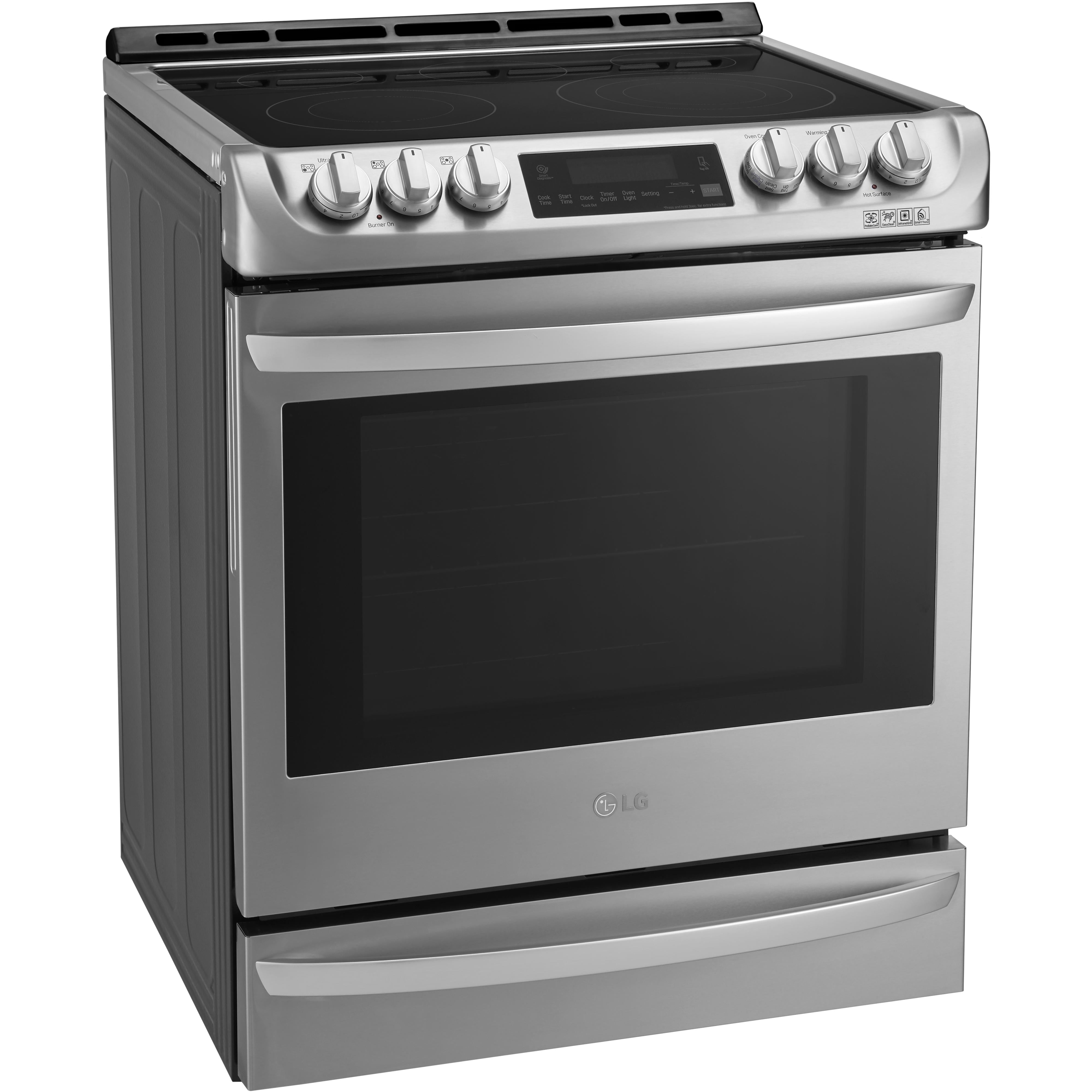 LG 30-inch Slide-In Electric Range with ProBake Convection? LSE5615ST