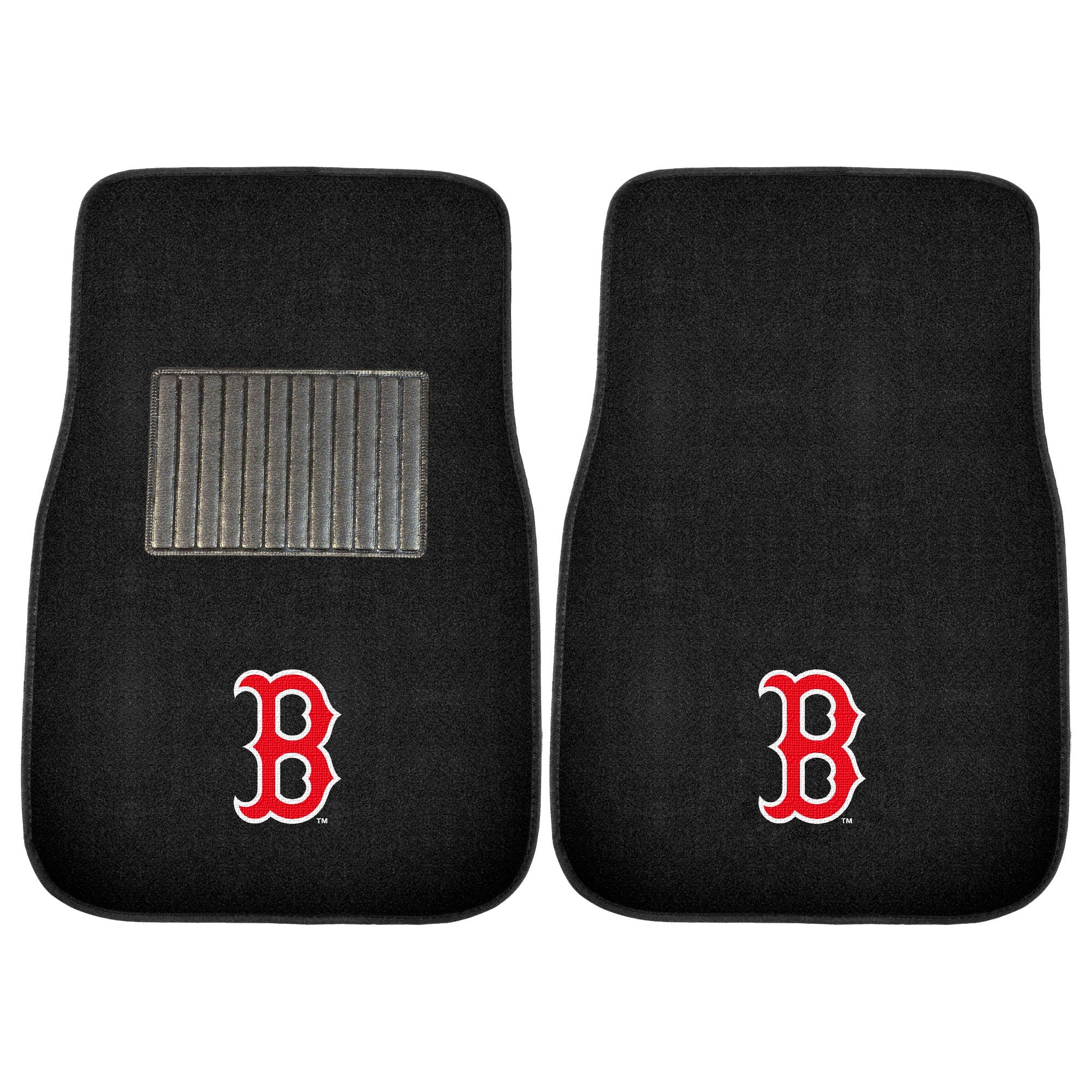 Boston Red Sox MLB 2-pc Embroidered Car Mat Set