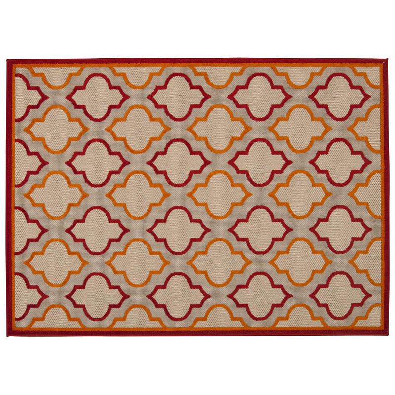 Nourison Aloha Trellis Indoor Outdoor Rug