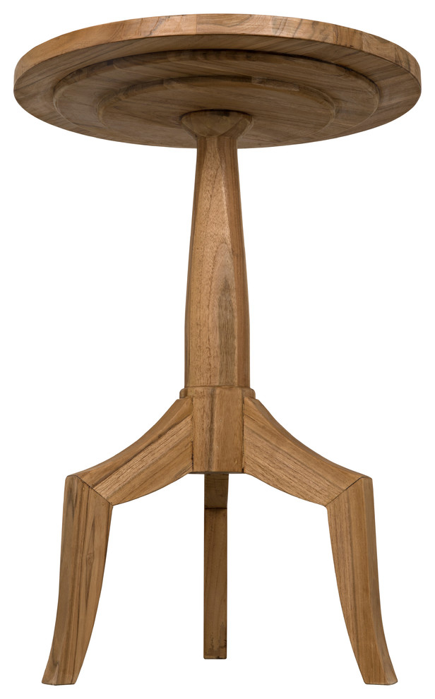 Atomic Teak Table   Transitional   Side Tables And End Tables   by HedgeApple  Houzz