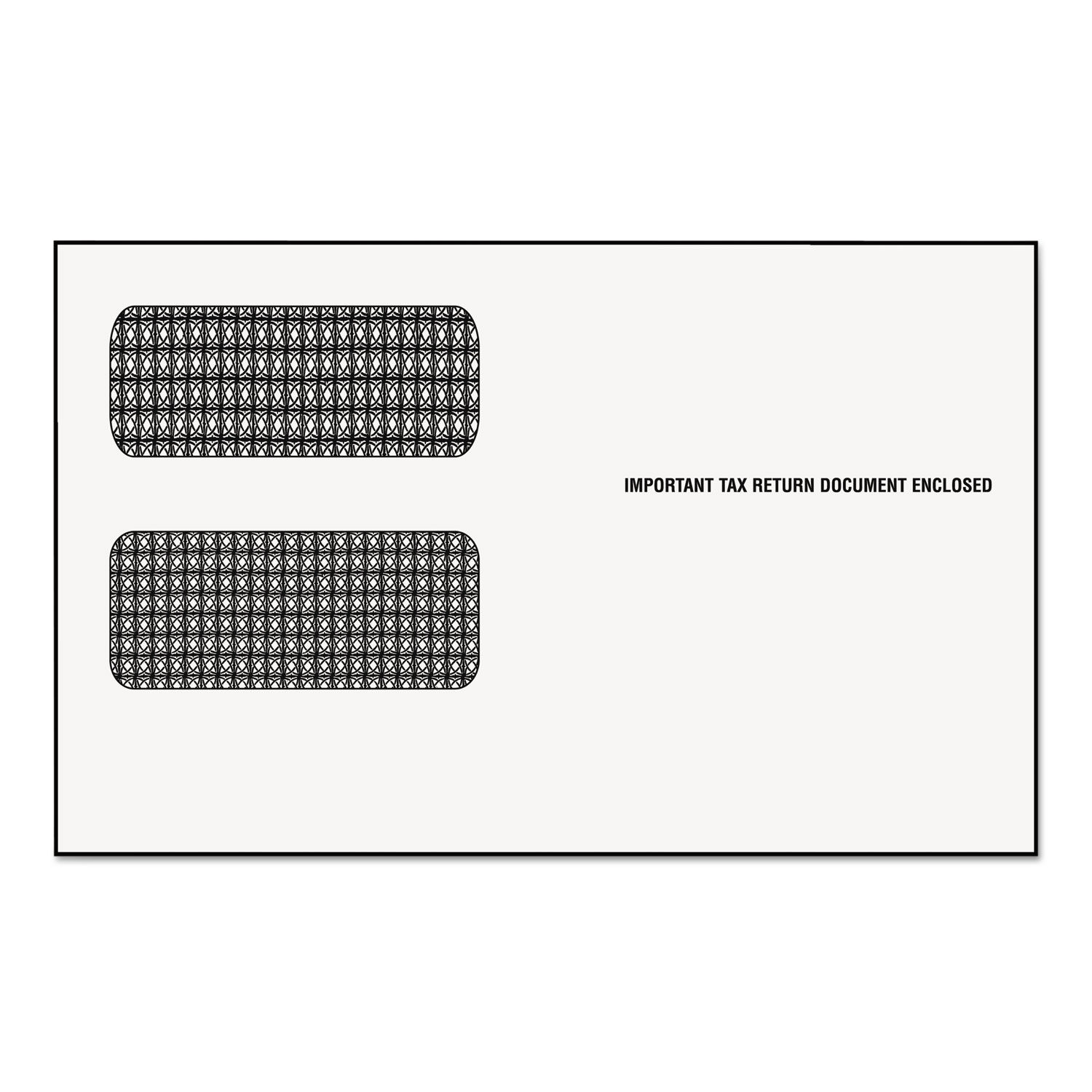 1099 Double Window Envelope by TOPSandtrade; TOP2222