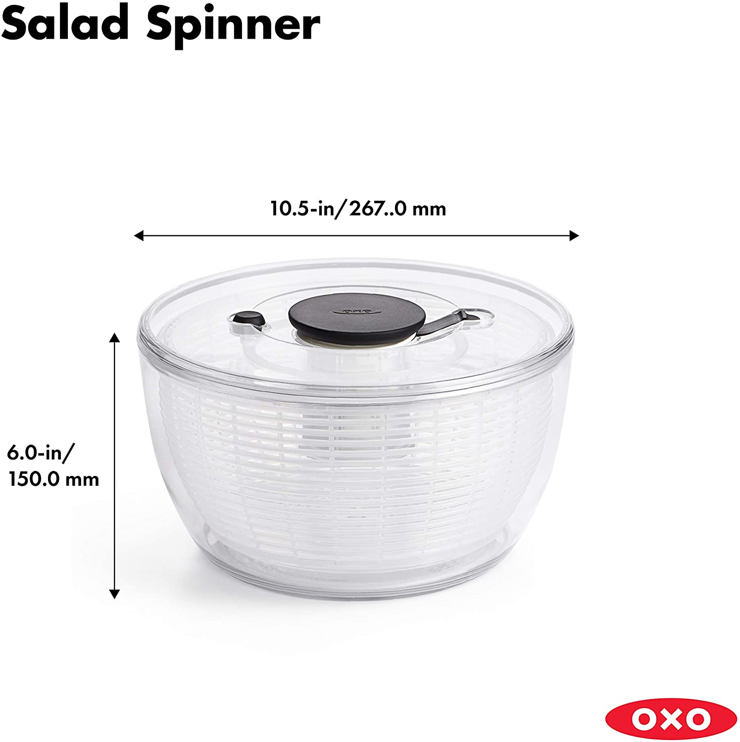 OXO Good Grips Large Salad Spinner - 6.22 Qt.