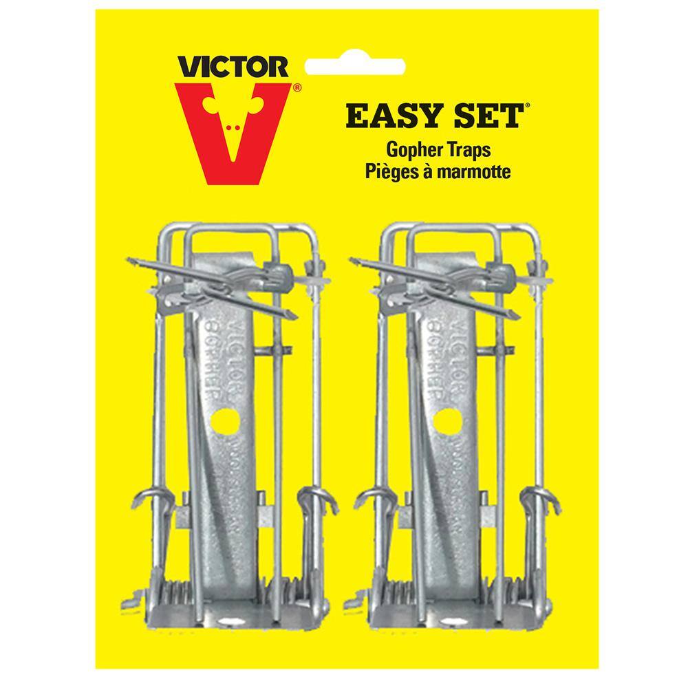 Victor Easy-Set Outdoor Gopher Trap (2-Pack) 0611