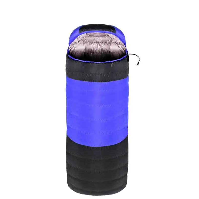 Adult outdoor single person winter camp USB warm machine washable sleeping bag