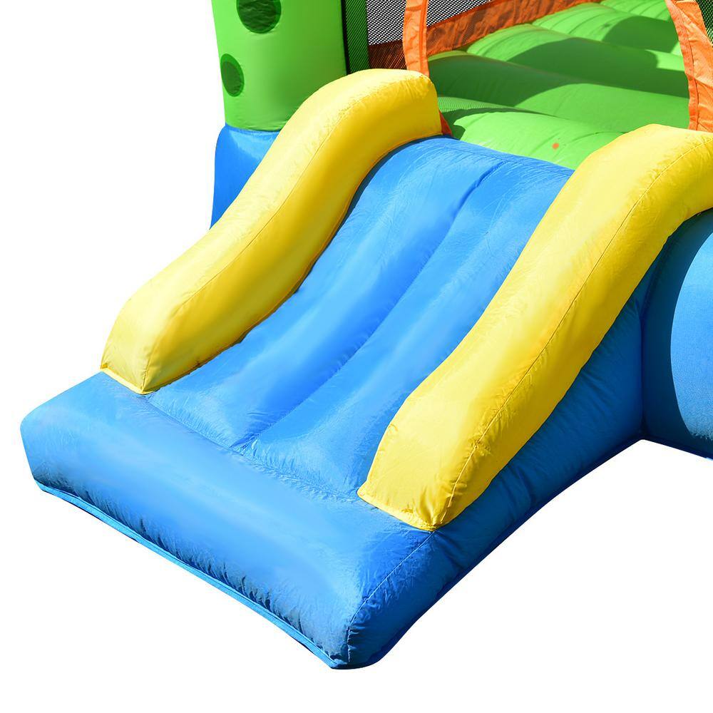 HONEY JOY 480-Watt Inflatable Bounce House Jumping Castle Kids Playhouse with Slider and Blower TOPB000157