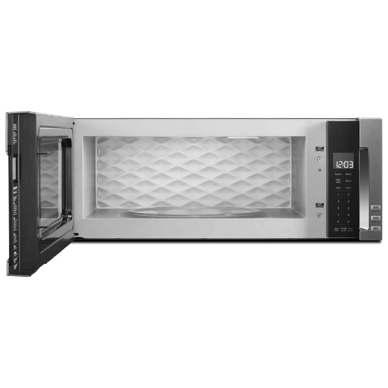 KitchenAid 30-inch, 1.1 cu.ft. Over-the-Range Microwave Oven with Whisper Quiet? Ventilation System YKMLS311HSS