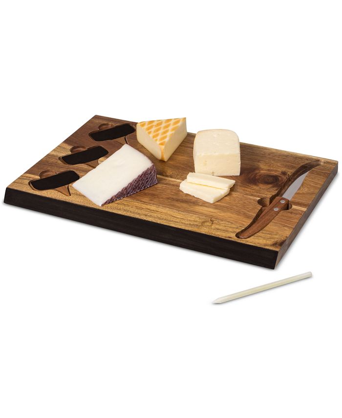 Picnic Time Toscanaandreg by Delio Acacia Wood Cheese Board Tools Set