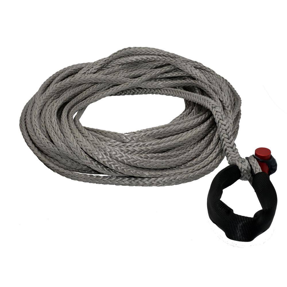 LockJaw 38 in. x 100 ft. Synthetic Winch Line Extension with Integrated Shackle 21-0375100