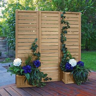 Yardistry 5' x 5' Wood Privacy Screen YM11703