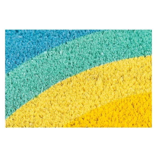 Hello Sunshine Woven Door Mat Novogratz By Momeni