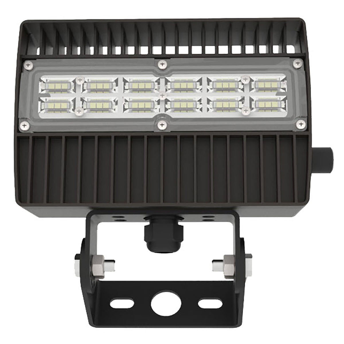 2 Pack - LED FLOOD LIGHT 20W 2080LM 5000K (U-Bracket）