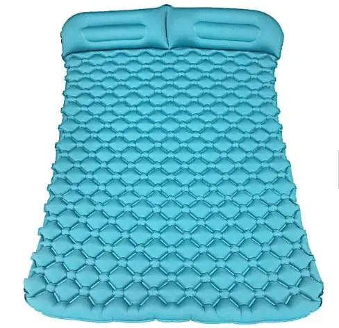 Ultra light Foldable Rip stop Insulated 3d inflatable double sleeping pad