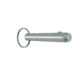 Everbilt 38 in. x 1-58 in. Zinc-Plated Cotterless Hitch Pin 88228