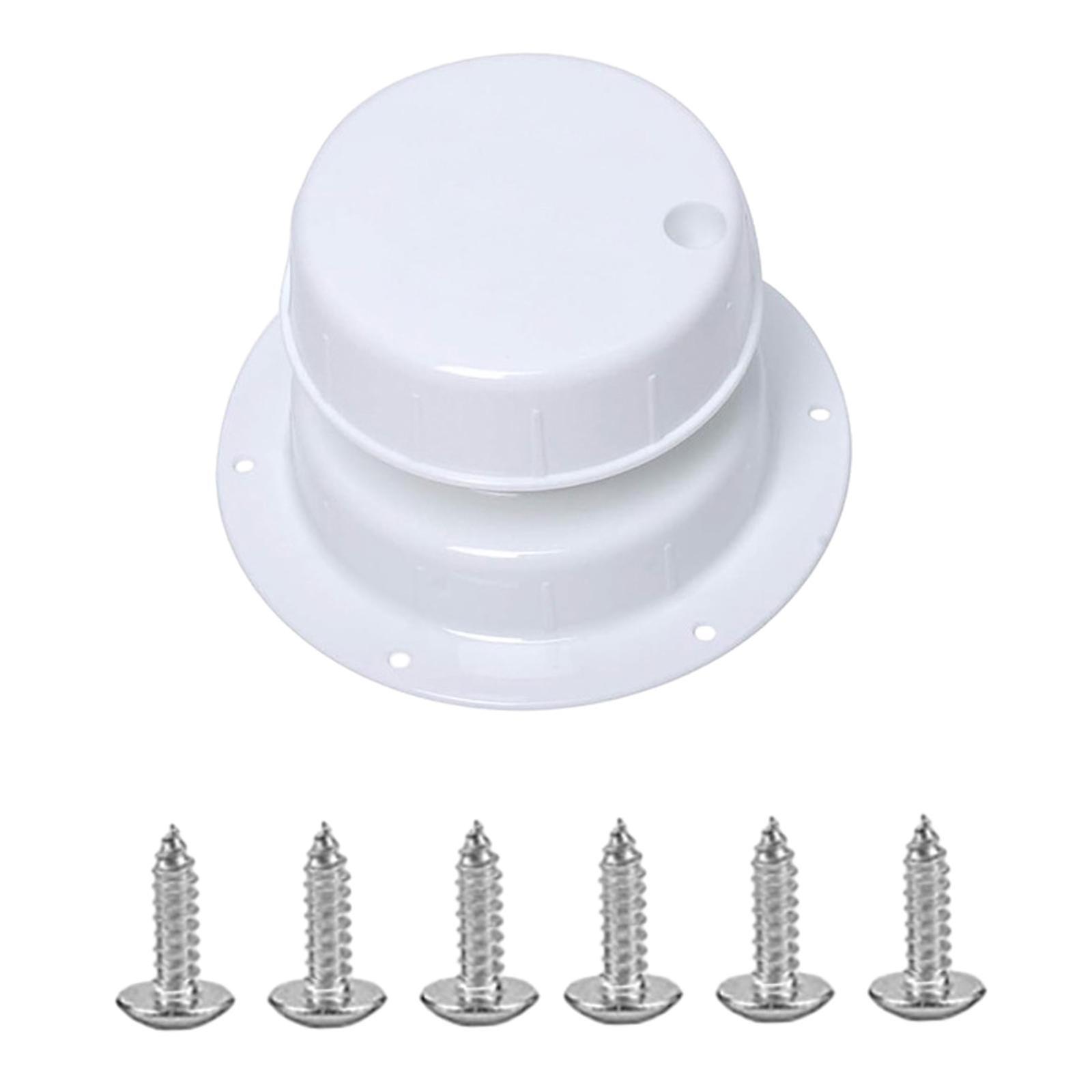 Rv Duct Vent Cover Replacement Spare Parts Repair Parts Durable Rv Vent Cap White