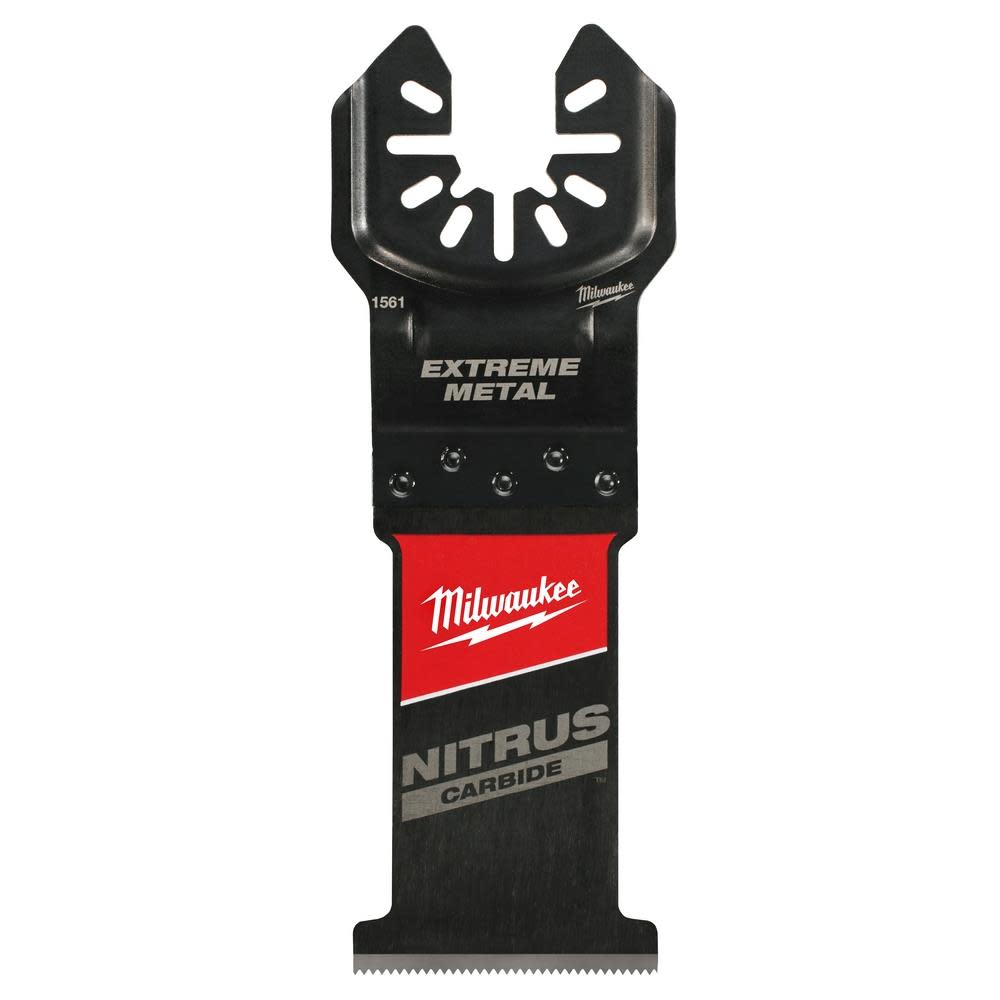 Milwaukee NITRUS CARBIDE Extreme Metal Universal Fit OPEN LOK Multi Tool Blade 3pk 49-25-1563 from Milwaukee