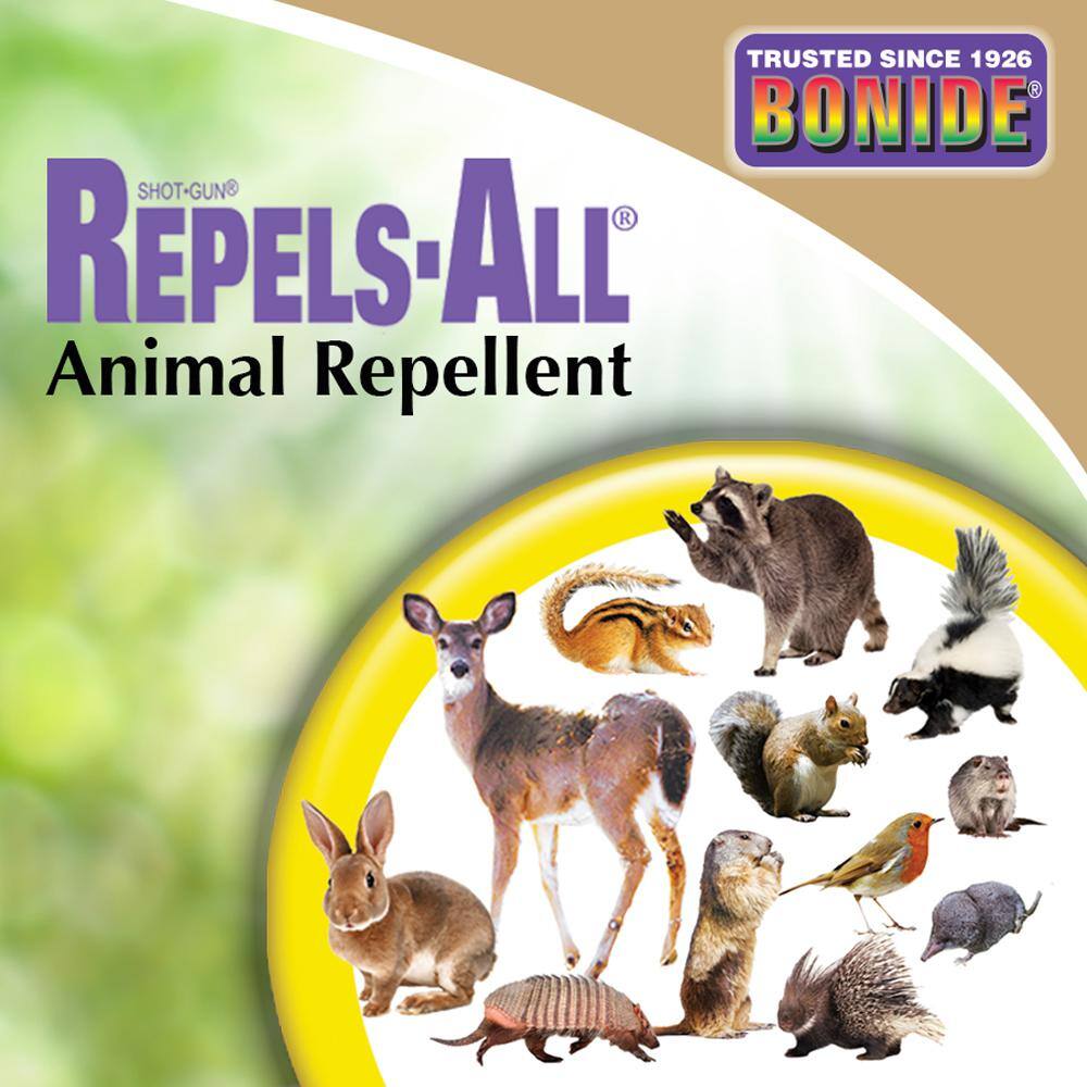 Bonide Repels-All Animal Repellent 32 oz Concentrate Long Lasting Outdoor Garden Deer Repellent People and Pet Safe 237