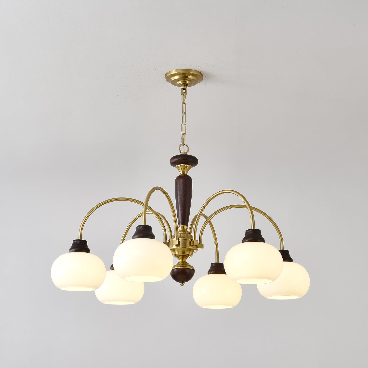 Arched Globe Chandelier