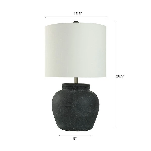 Arlo Cotta - Rustic Cement Table Lamp