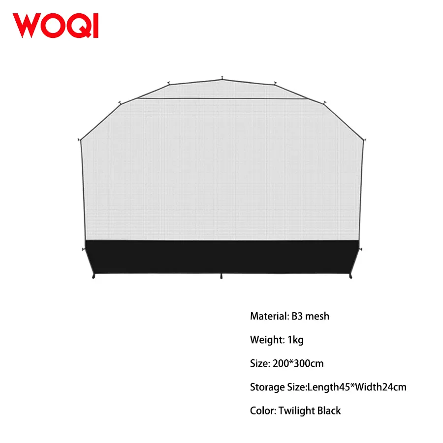 WOQI Outdoor Dome Canopy  Outdoor Weatherproof Folding Camping Tent