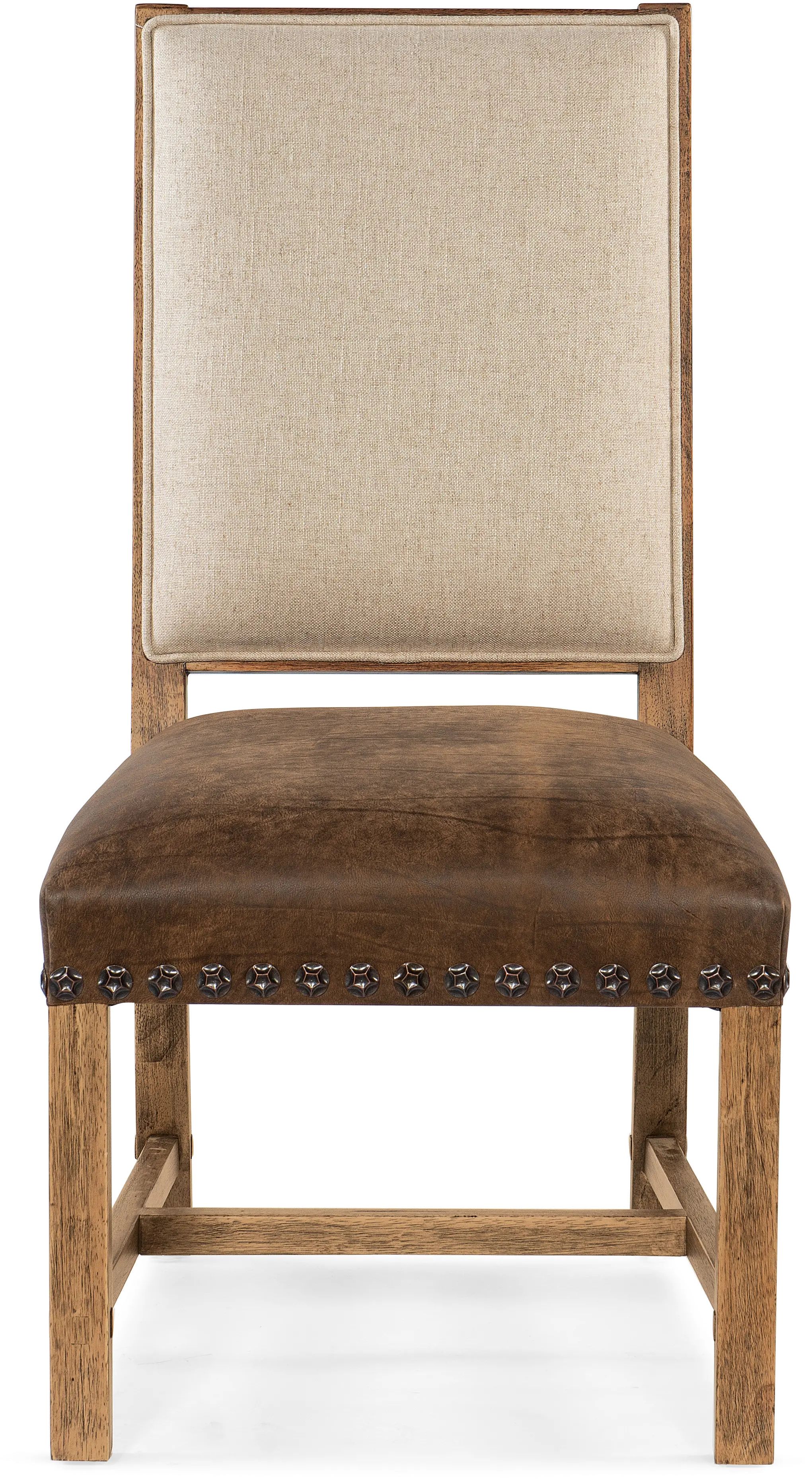 Big Sky Brown Leather Dining Room Chair