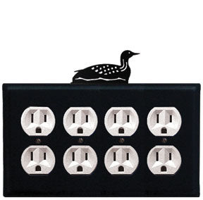 Village Wrought Iron EOOOO 116 Loon   Quad. Outlet...