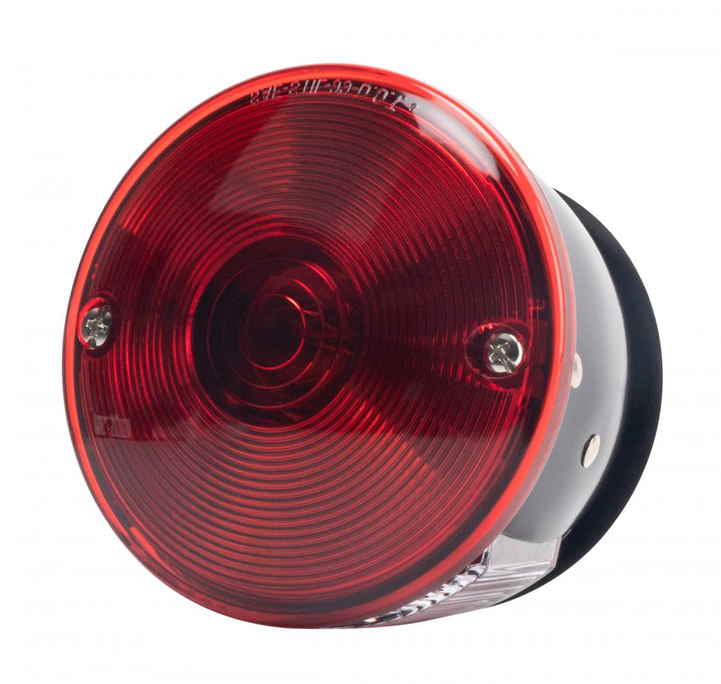 Hopkins Towing Solutions LED Round Stop， Tail， Turn Light - Red， C55UW