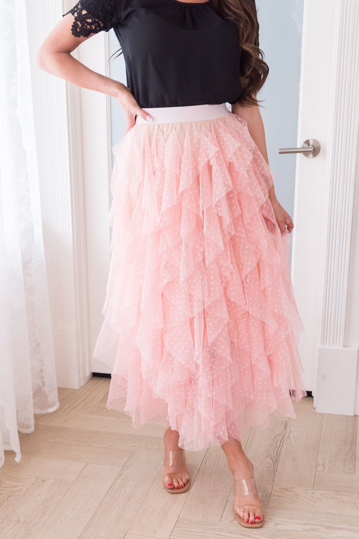 Polka Dot Party Tulle Skirt