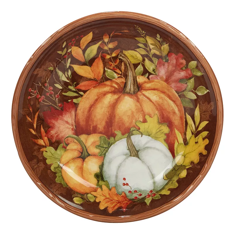 Certified International Harvest Blessings 4-piece Soup Bowls Set