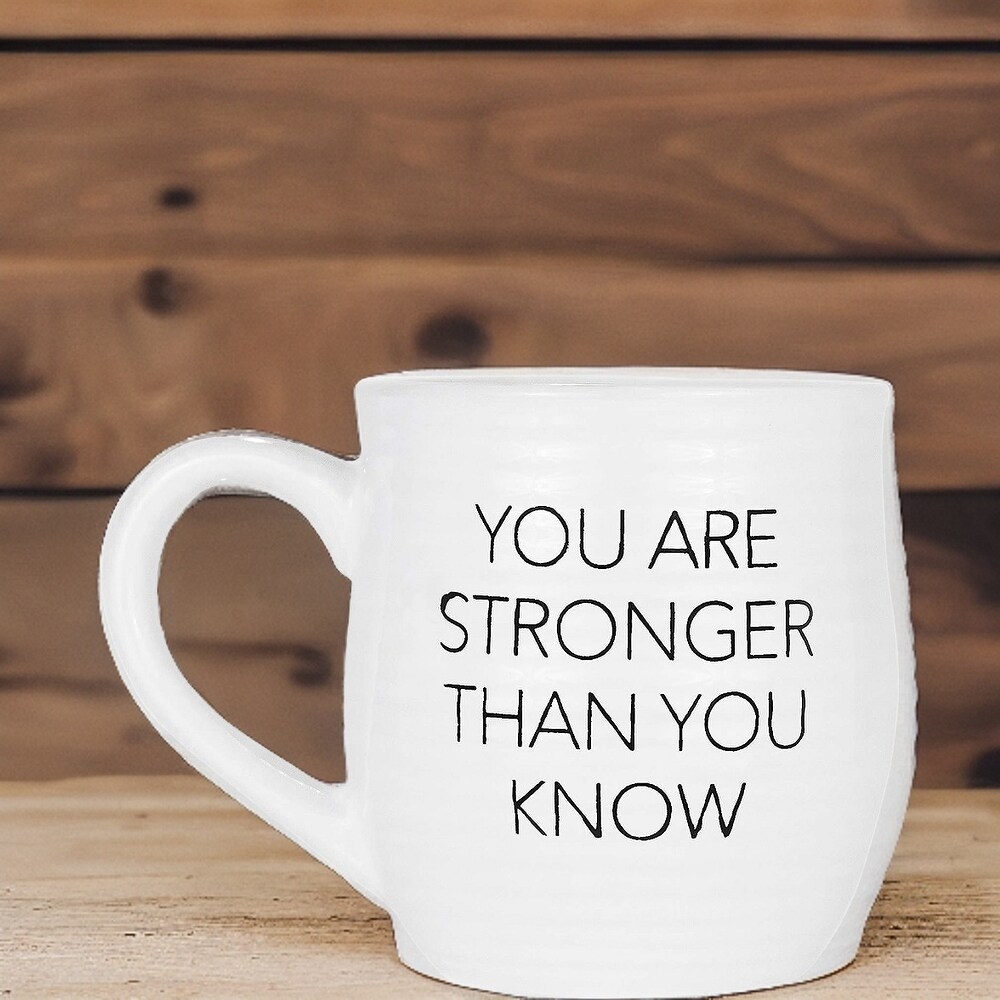 Amici Home You Are Stronger Than You Know Coffee Mug   4.1\