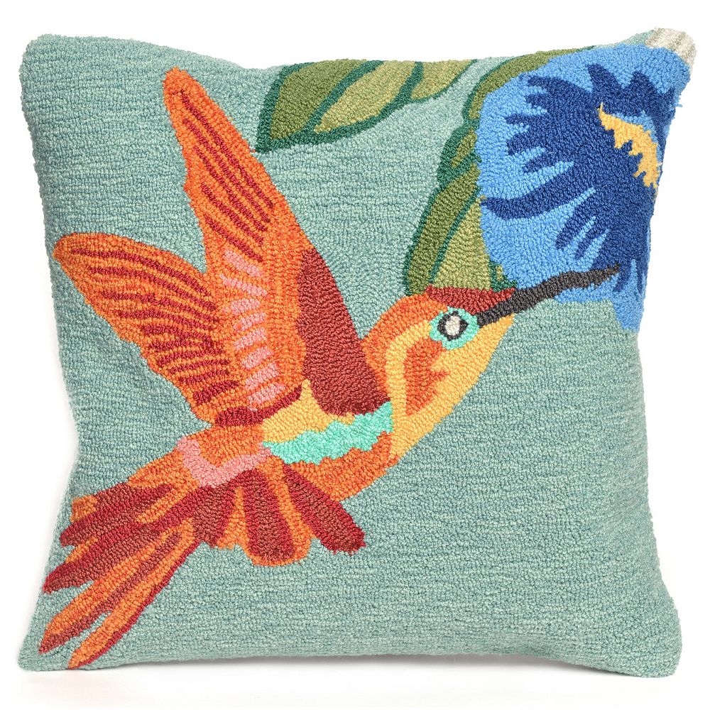 Liora Manne Hummingbird Sky Throw Pillow