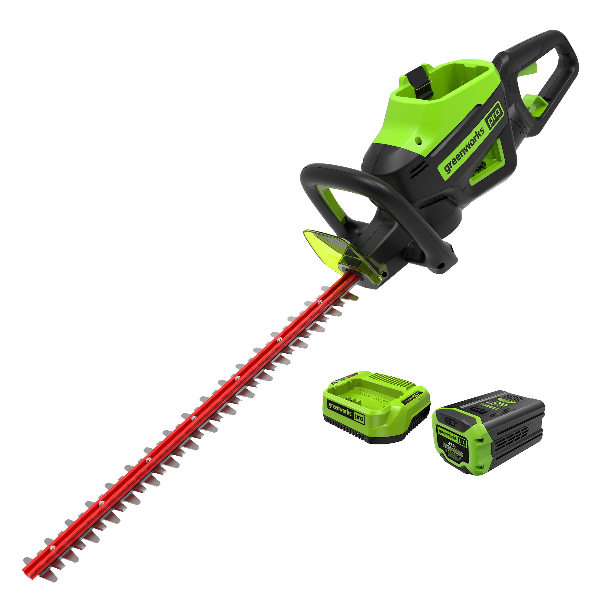 60V 26'' Cordless Hedge Trimmer  Battery | Greenworks Tools