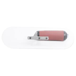 MARSHALLTOWN 10 in. x 3 in. Plastic Pool Trowel - DuraSoft Handle PSP10SD