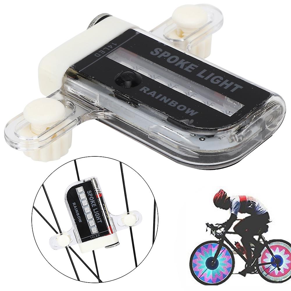 14led 30 Patterns Bike Spoke Light Manual Switch Bicycle Cycling Accessory