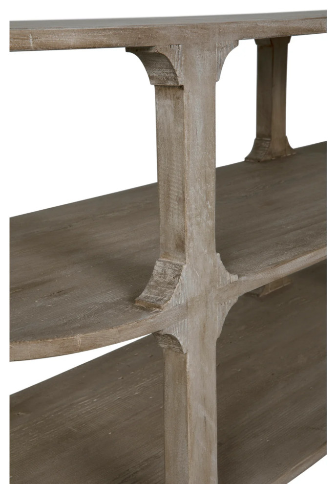 CFC Furniture Anita Oval Console   Farmhouse   Console Tables   by GreatFurnitureDeal  Houzz